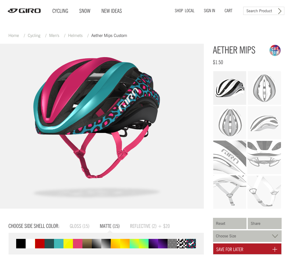 Choose your own Aether: Giro introduces custom helmet program 'Tuesday 25'