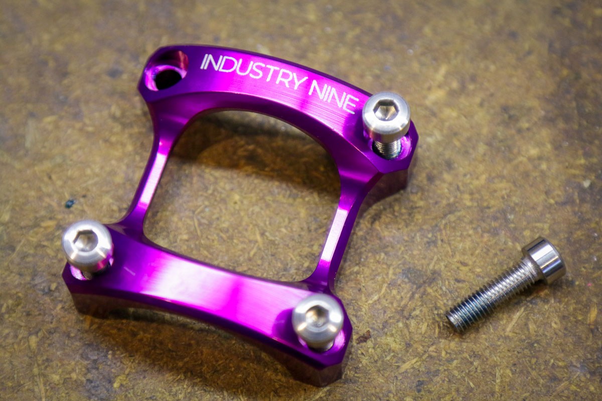 Hands on: Industry Nine A35 stem turns with precision from CNC machining
