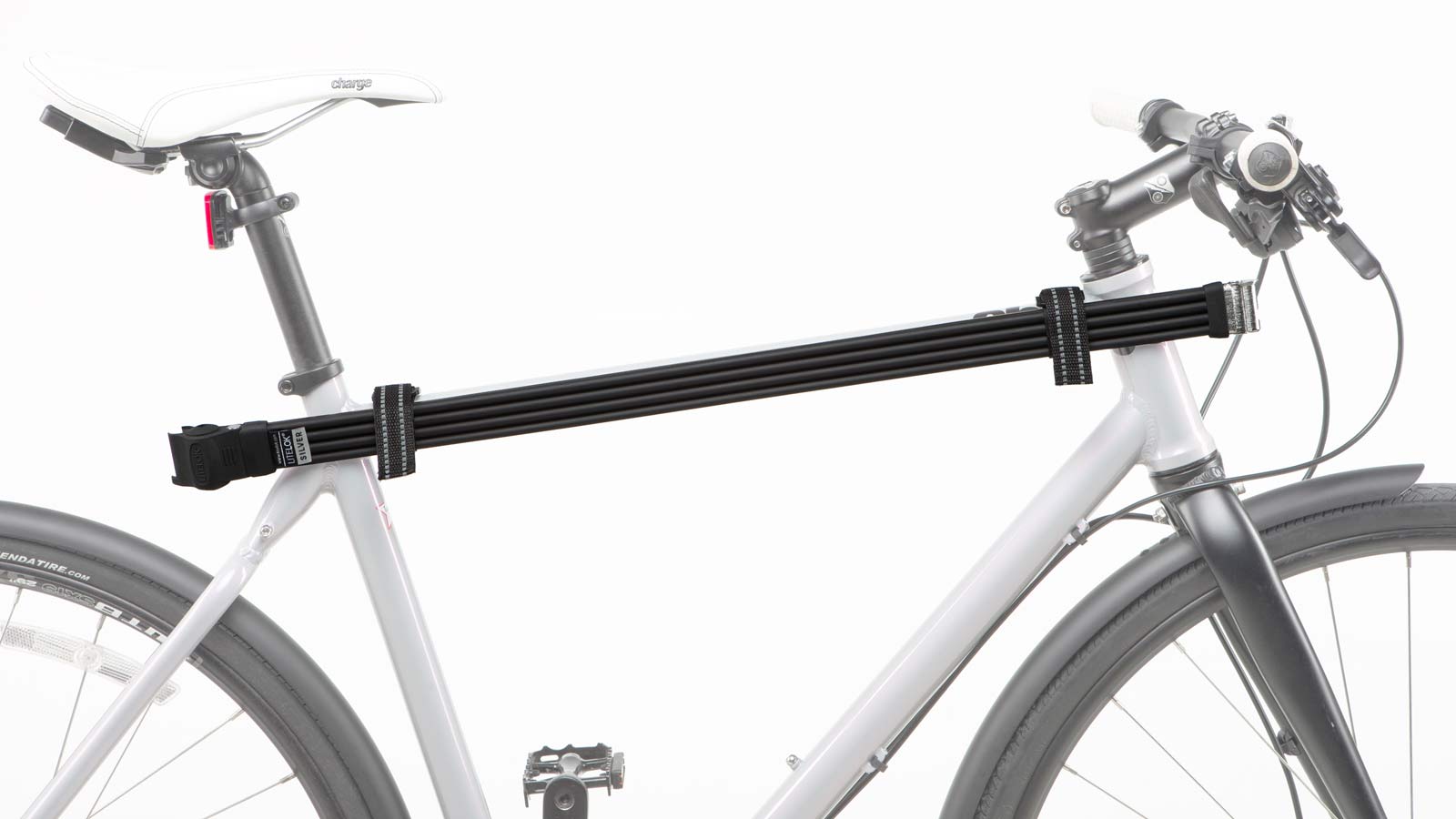 Sold Secure Silver Lightweight Bike Lock Litelok Silver