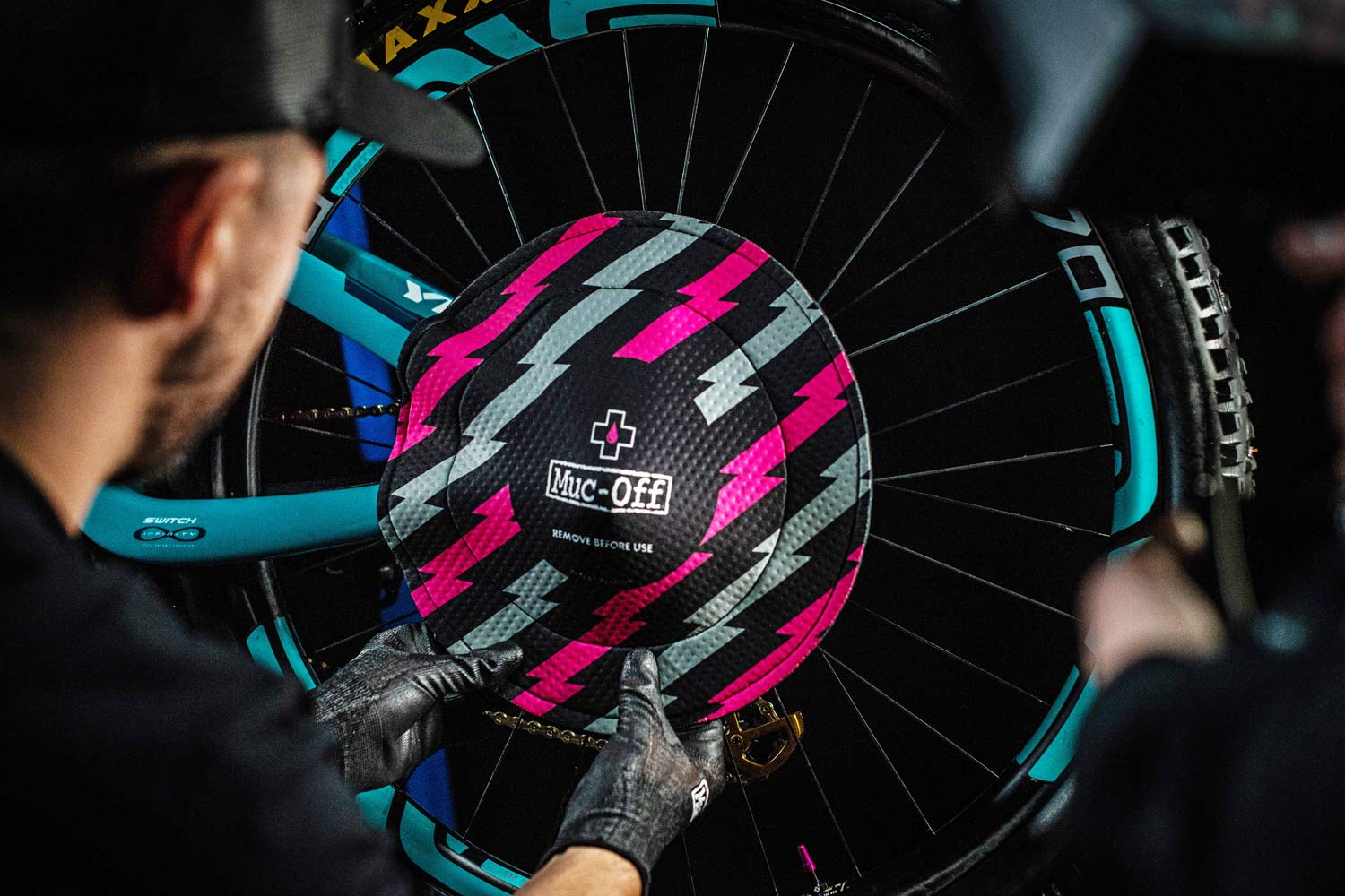 Muc-Off neoprene Disc Brake Covers for cleaning & transport