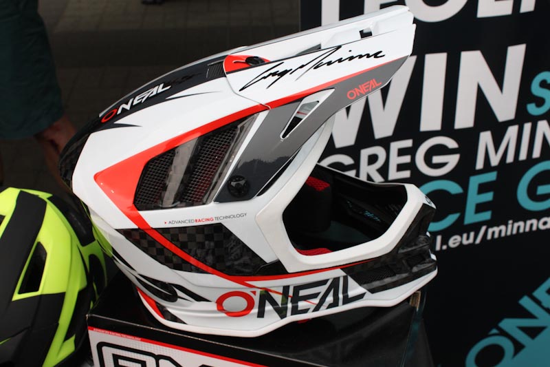 O'Neal 2019 Blade helmet, carbon Greg Minnaar model