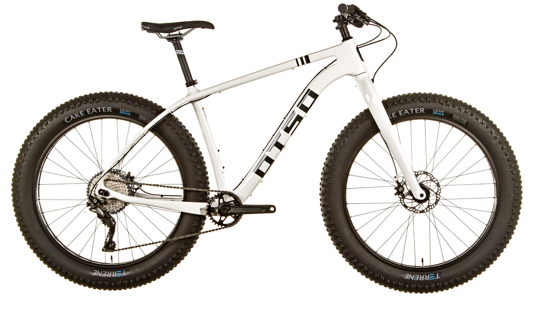 White 2025 fat bike