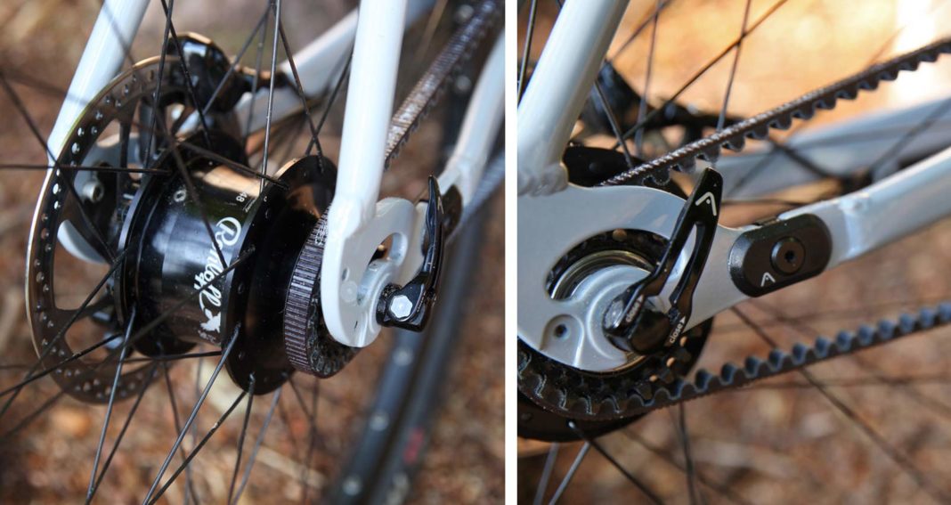 Santos Cross Lite alloy belt drive bike tells us This is Bikepacking