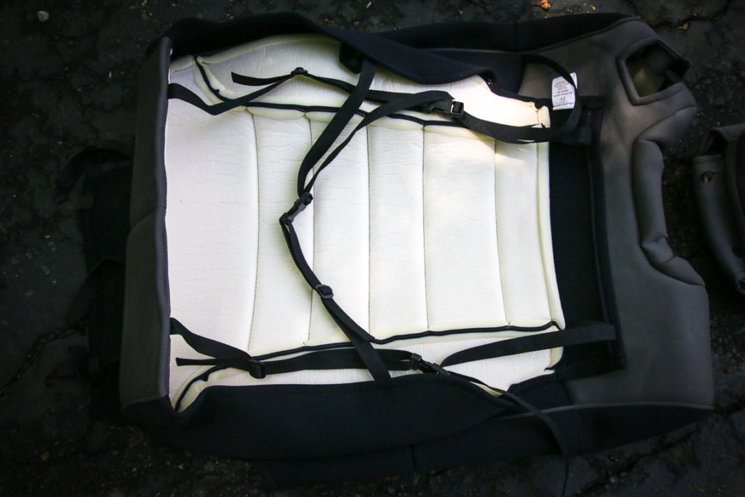 Vanlife Review Custom waterproof Honda Element seat covers from Wet