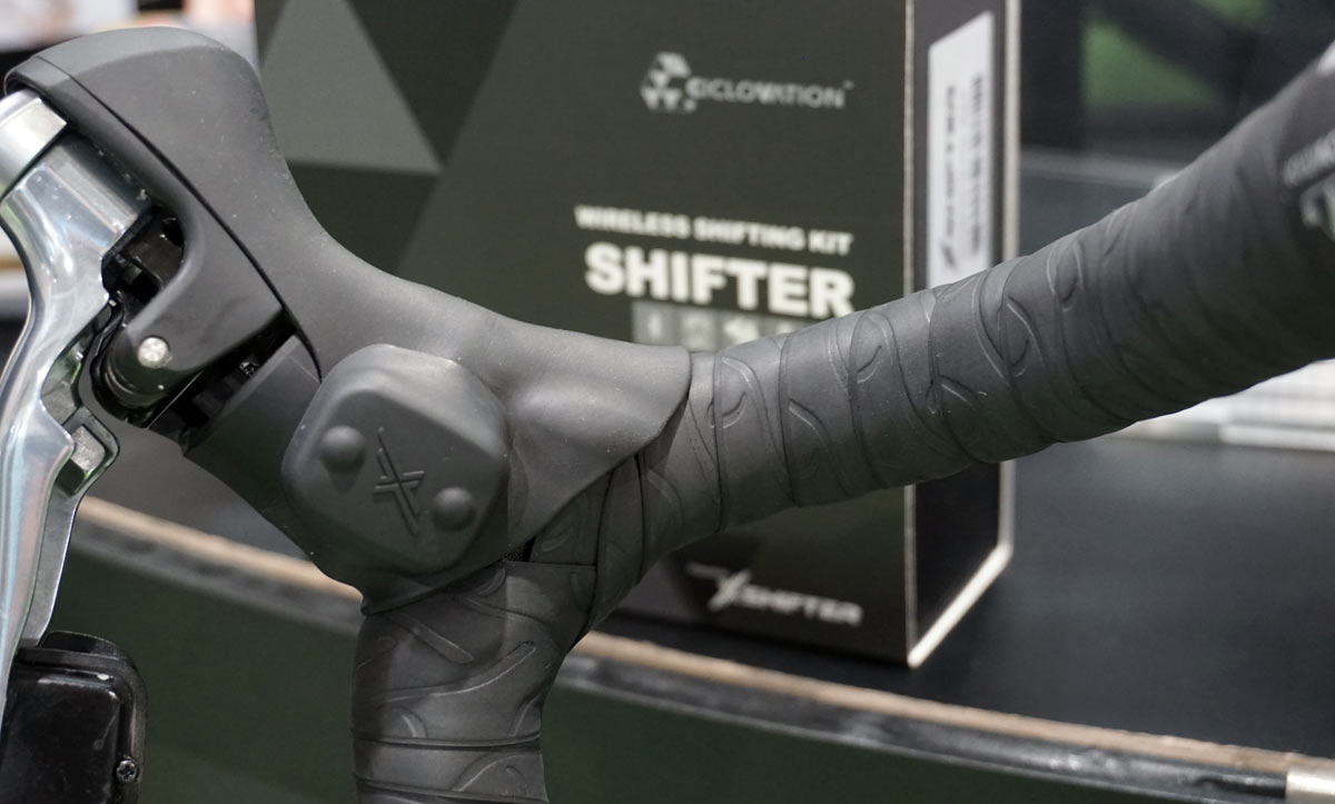 X-Shifter wireless remote shifting for Shimano and SRAM 1x road mountain gravel and cyclocross bike groups