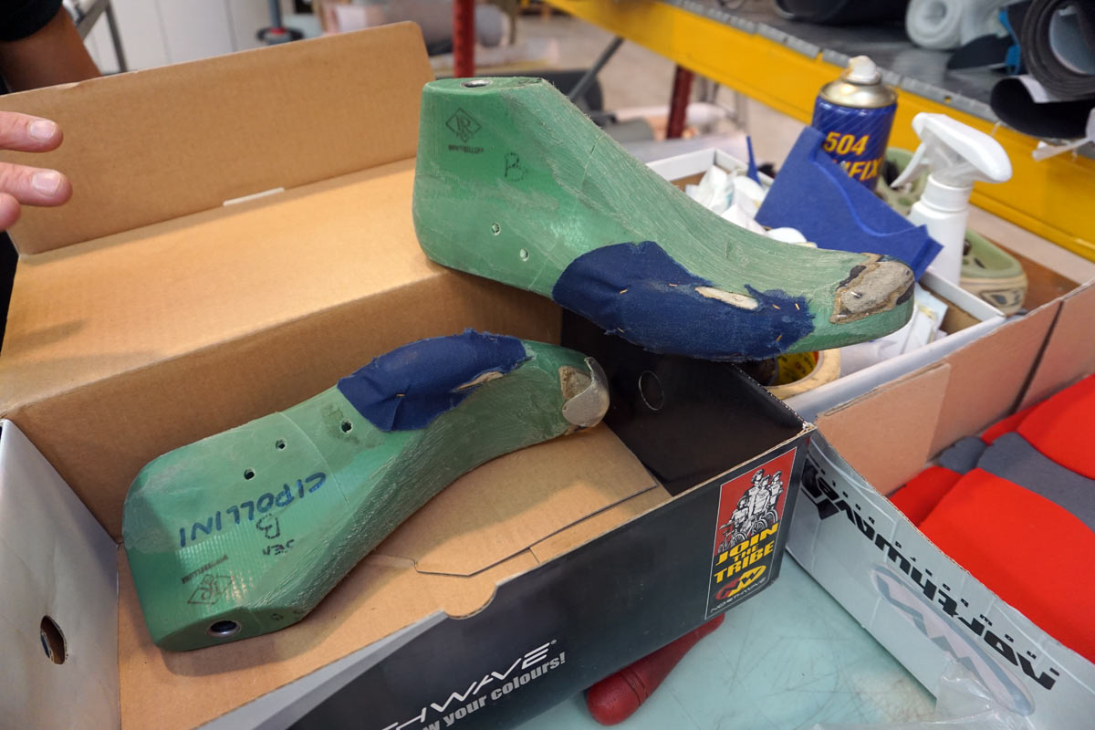 how northwave makes custom cycling shoes for pro cipollini