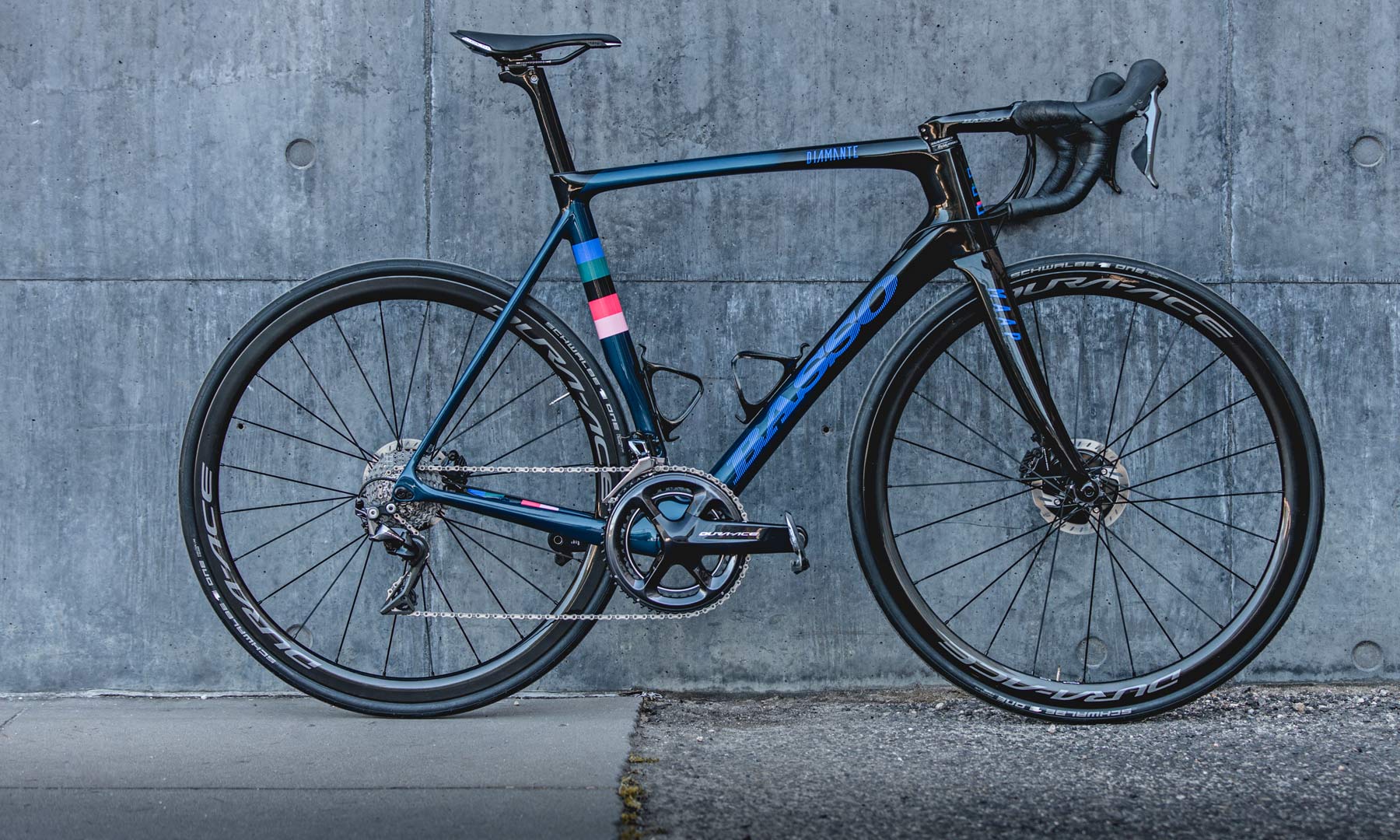 MAAP x Basso Diamante fades in limited team edition carbon road bike