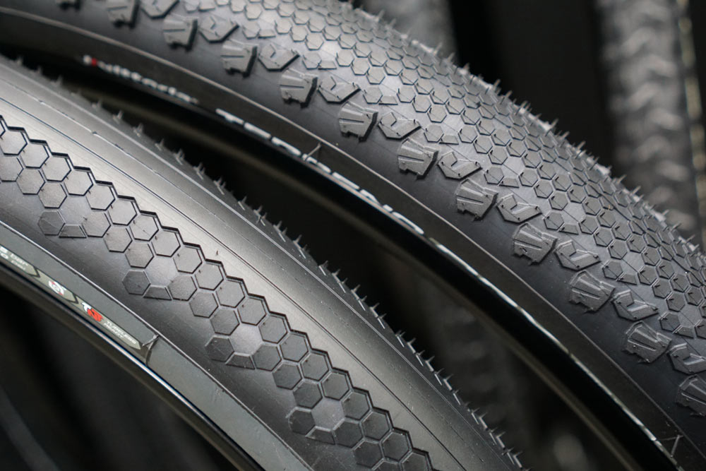 2019 Vittoria Terreno Dry gravel and XC mountain bike tires offer fast rolling low profile tread pattern for smooth dry hardpack conditions