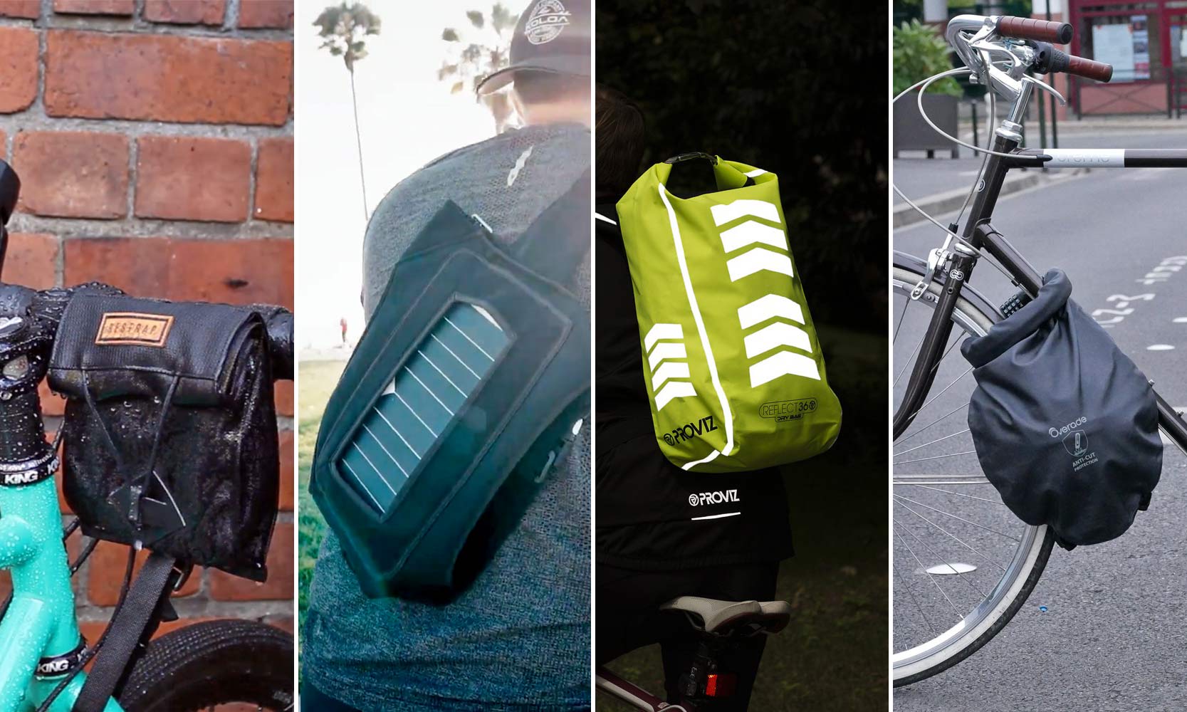 Bag roundup: Restrap Tech, Helios solar power, ProViz drybag & Loxi locking bags
