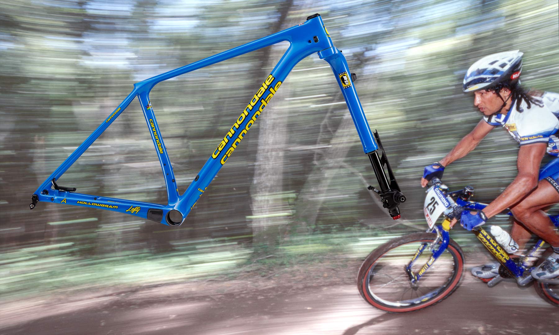 Cannondale F-Si Throwback, limited edition retro modern XC framesets