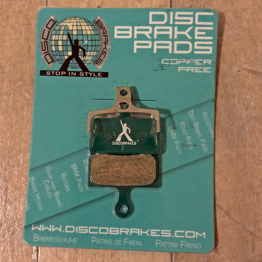DiscoBrakes Copper-Free replacement disc brake pads