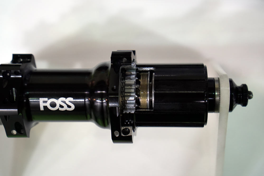 foss zero drag hubs are perfectly quiet when coasting because the ratchets aren't touching