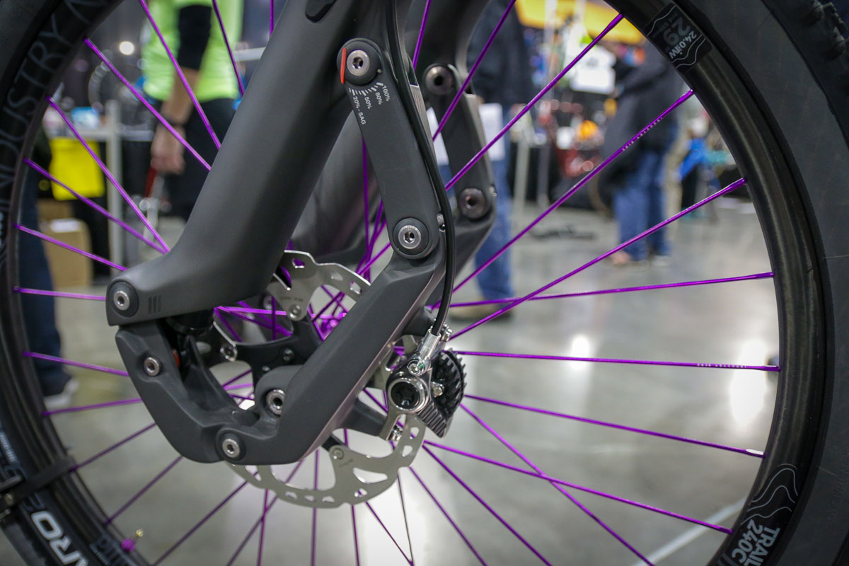 Galaxy Gearworks custom steel bikes Guru metal Trust Performance Message Philly Bike Expo 201822
