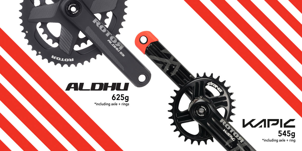 Contest! Win 1 of 2 ultralight cranksets from ROTOR Components!