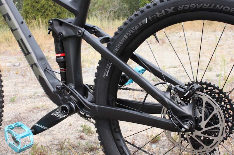 Trek Remedy 8 2019, rear end and axle