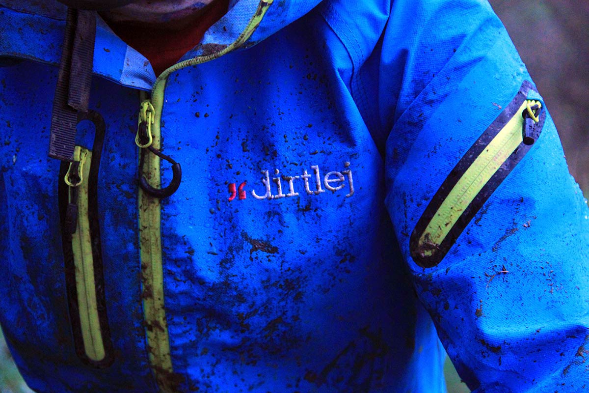 Dirtlej Core Edition Dirtsuit onesie mountain biking mud rain waterproof breathable durable one-piece ladies cut