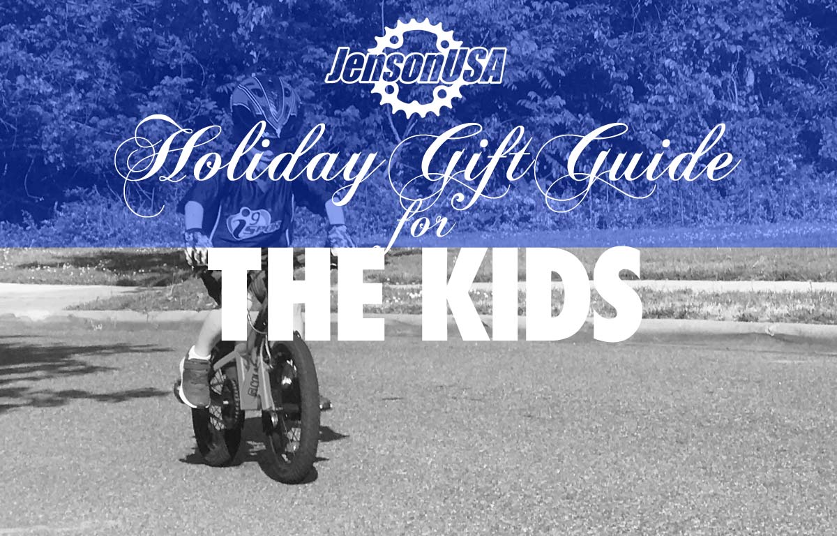 2018 holiday gift guide for kid cyclists and youth mountain bikers shows what to get the kids who like to ride bikes on the trails and with their parents