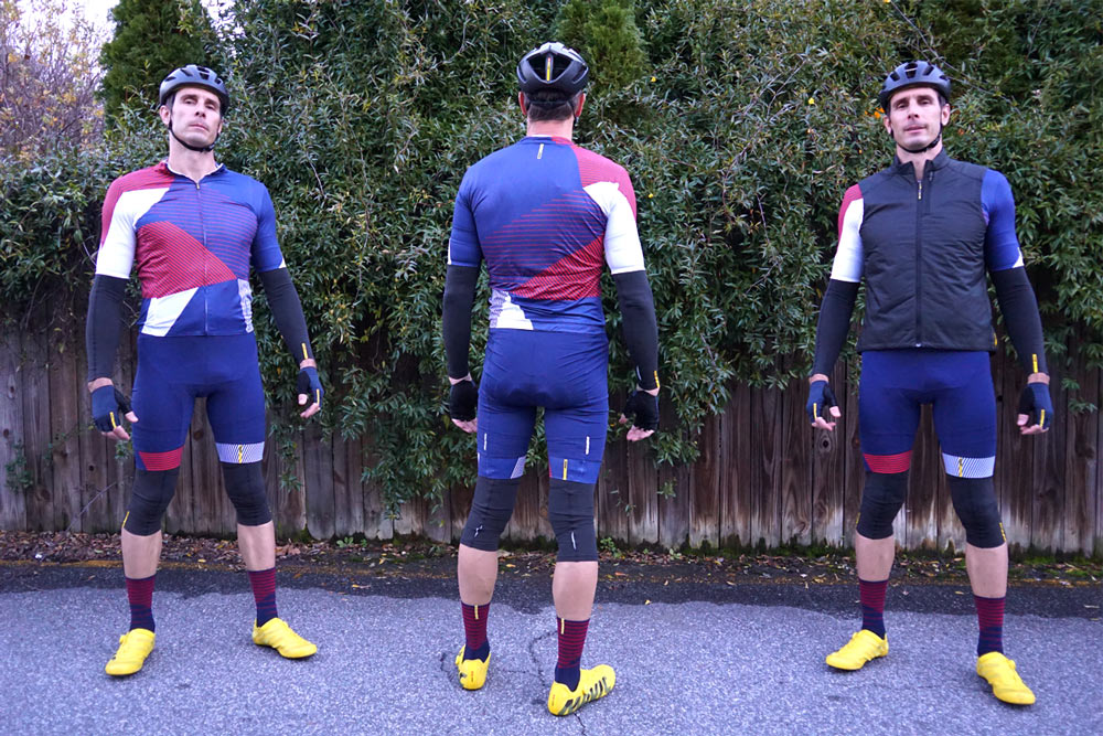 mavic road cycling apparel fits well and is some of the best bibshorts and jerseys