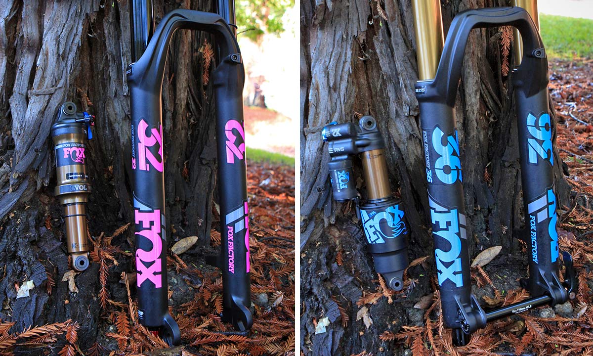 FOX 32 Step Cast SC Forks Suspension Factory Decal Stickers Adhesive Purple Blue 