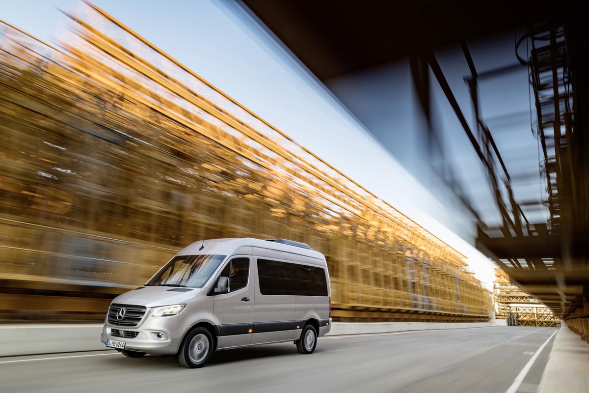 #vanlife: Mercedes-Benz rolls into the new year w/ all new 2019 Sprinter cargo vans