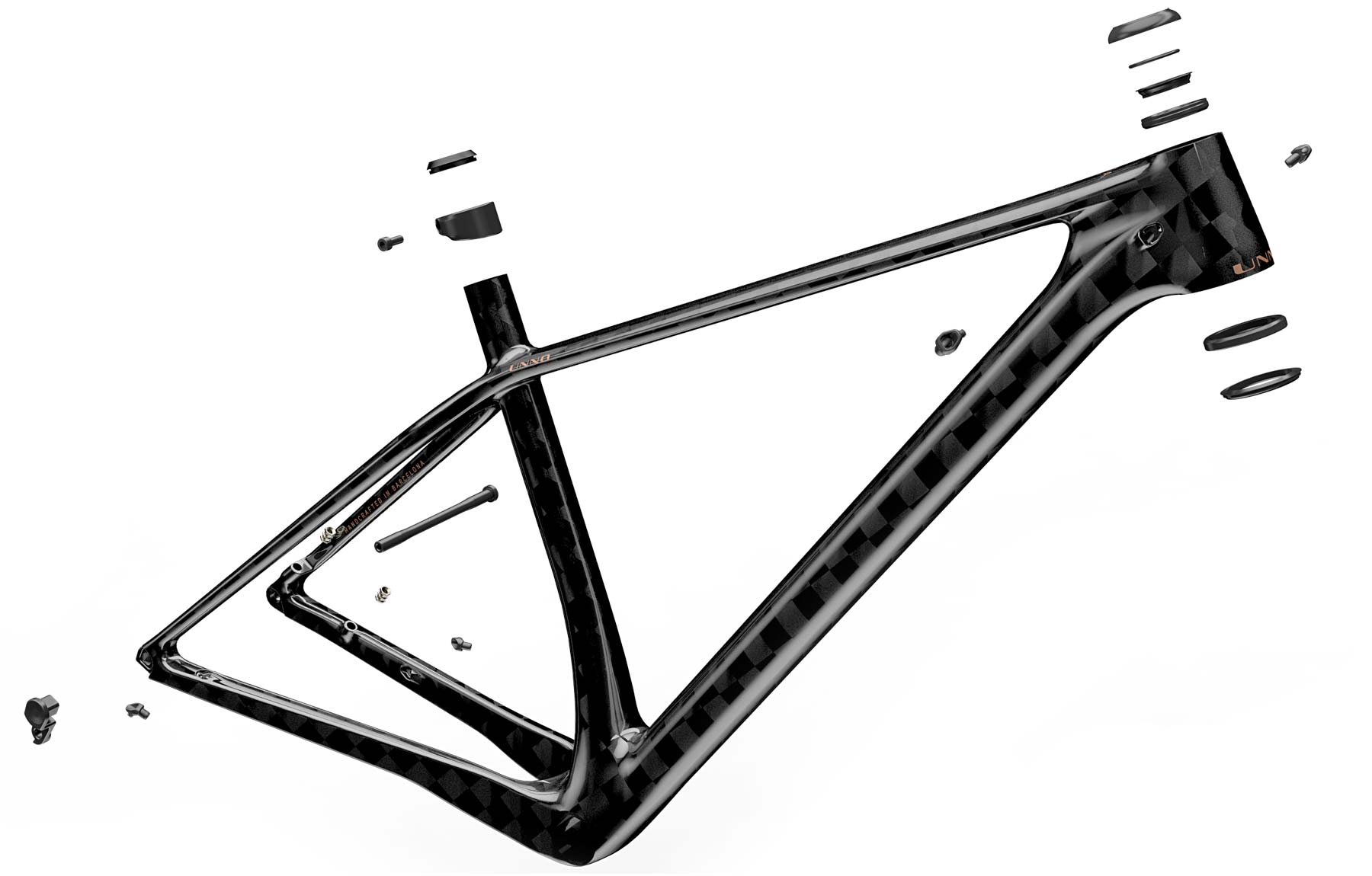 UNNO Aora ultra light carbon XC hardtail mountain bike World's Lightest XC hardtail mountain bike frame