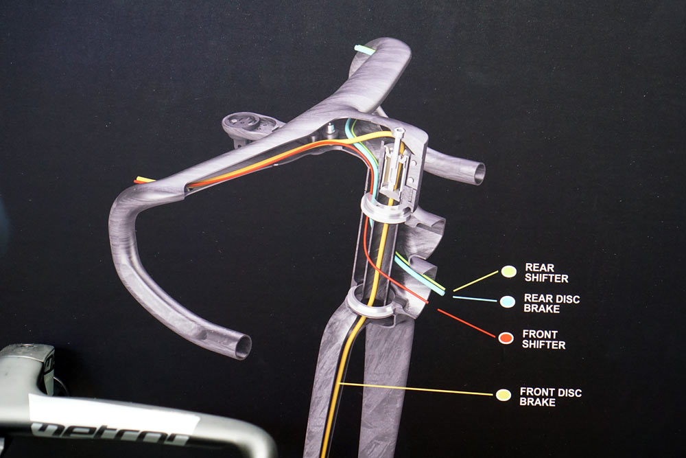 1 steerer tube stem