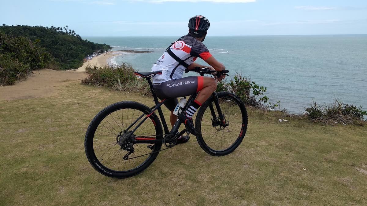 bikerumor pic of the day Arraial D'Ajuda in the state of Bahia, for the Maratona dos descobrimentos.