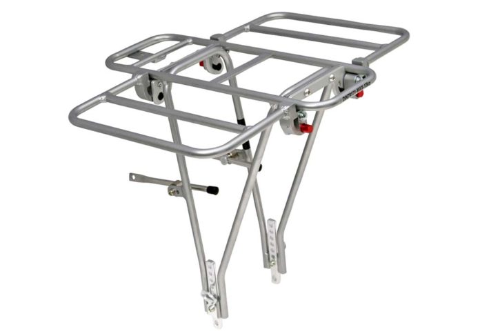 Soma Portfolder folds up a more compact porteur rack to haul pizza ...