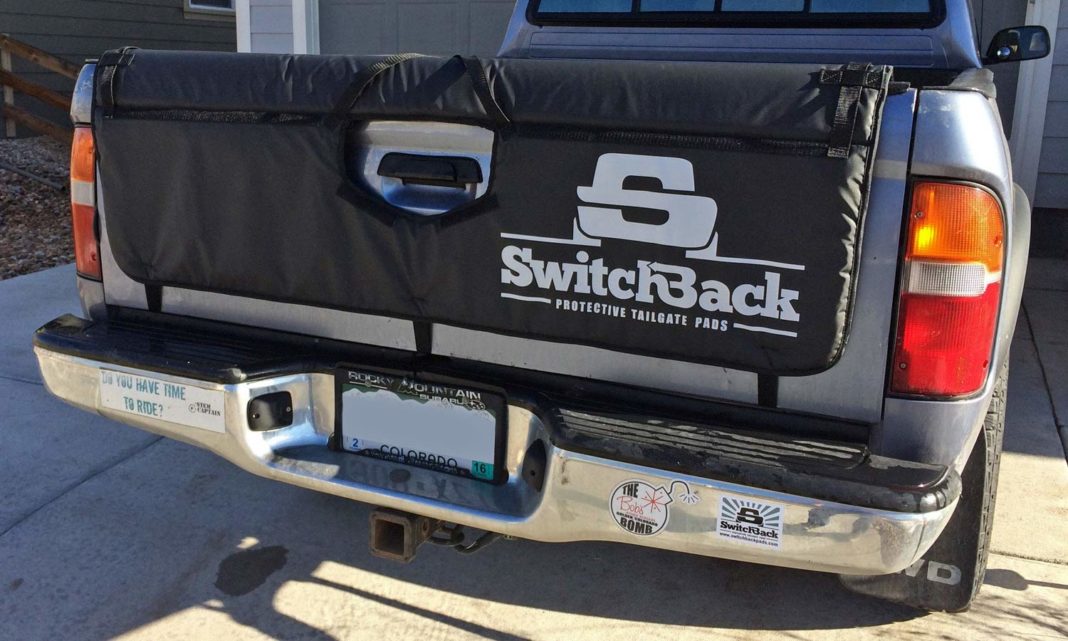 SwitchBack Tailgate Pad converts to a couch for post ride chillaxin