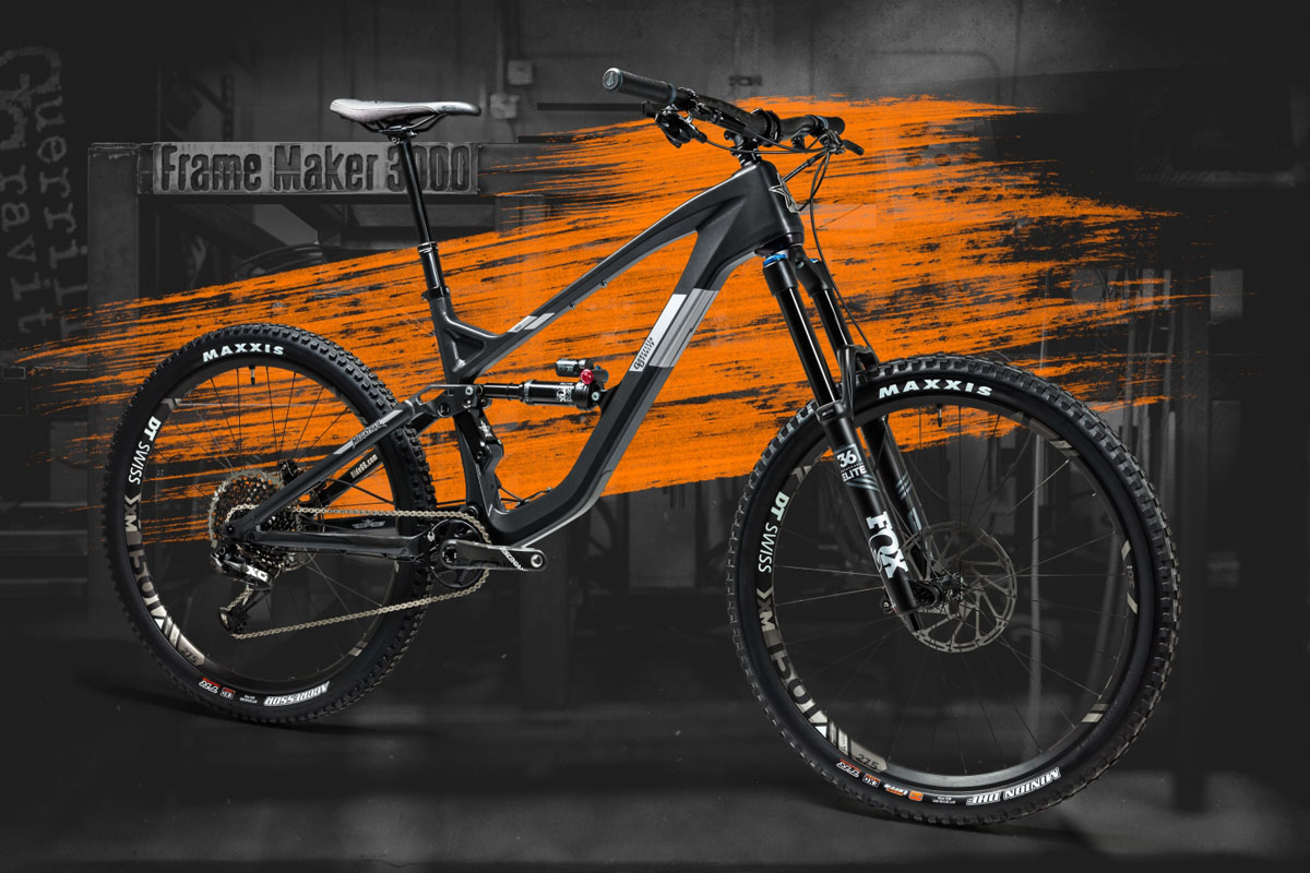 Guerrilla Gravity gets Revved Up for U.S. made carbon with 4 bikes in 1 frame