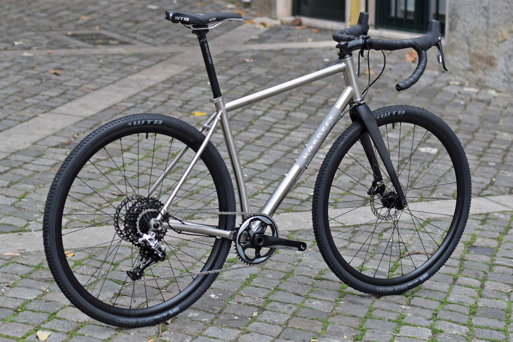 Nordest Albarda Ti affordable titanium all-road adventure gravel bike