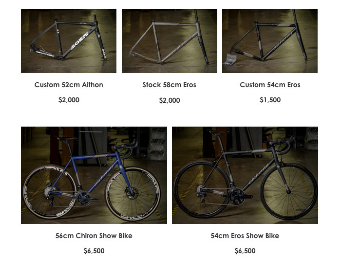 alchemy bicycles demo bike sale lets you get a lightly used carbon road gravel cyclocross or mountain bike for a huge discount