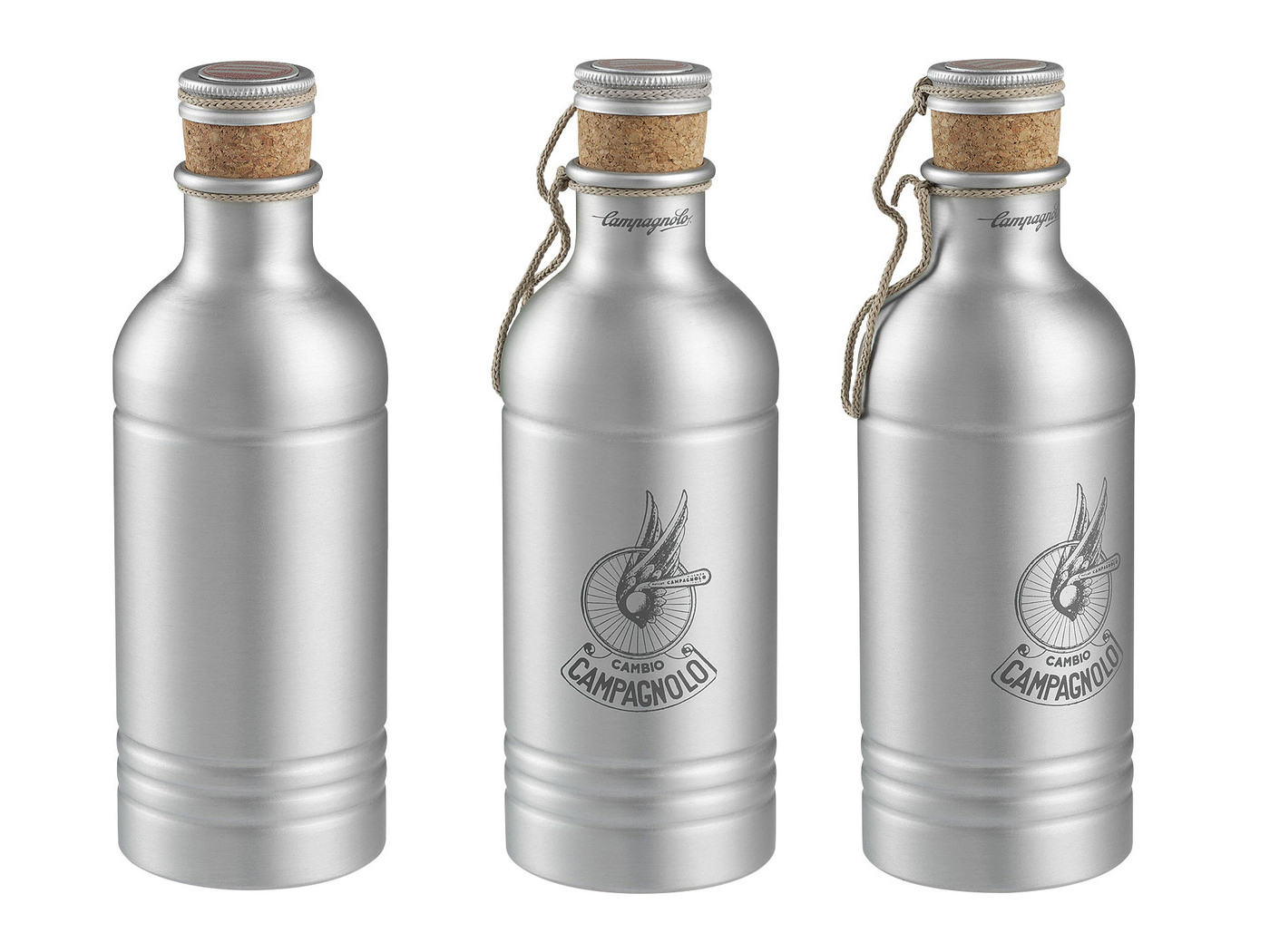 Drink in style with Campagnolo Vintage Aluminum water bottle
