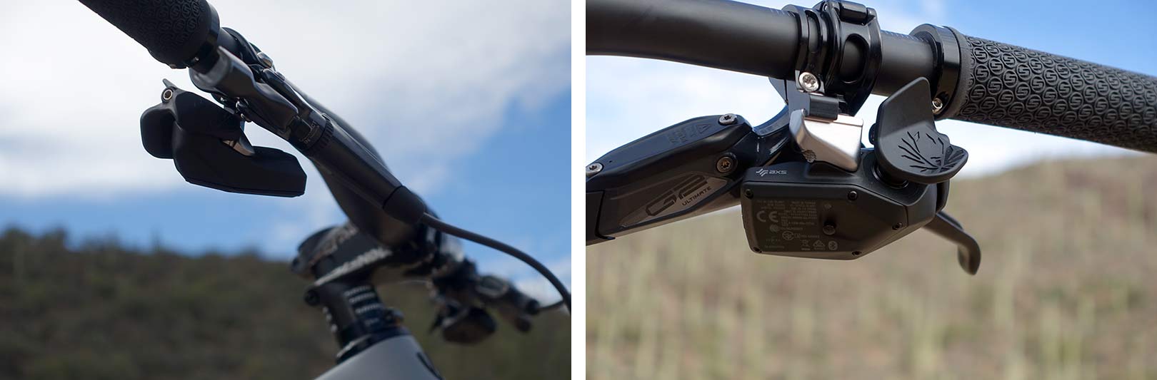how do I customize the SRAM Eagle AXS eTap mountain bike shifters