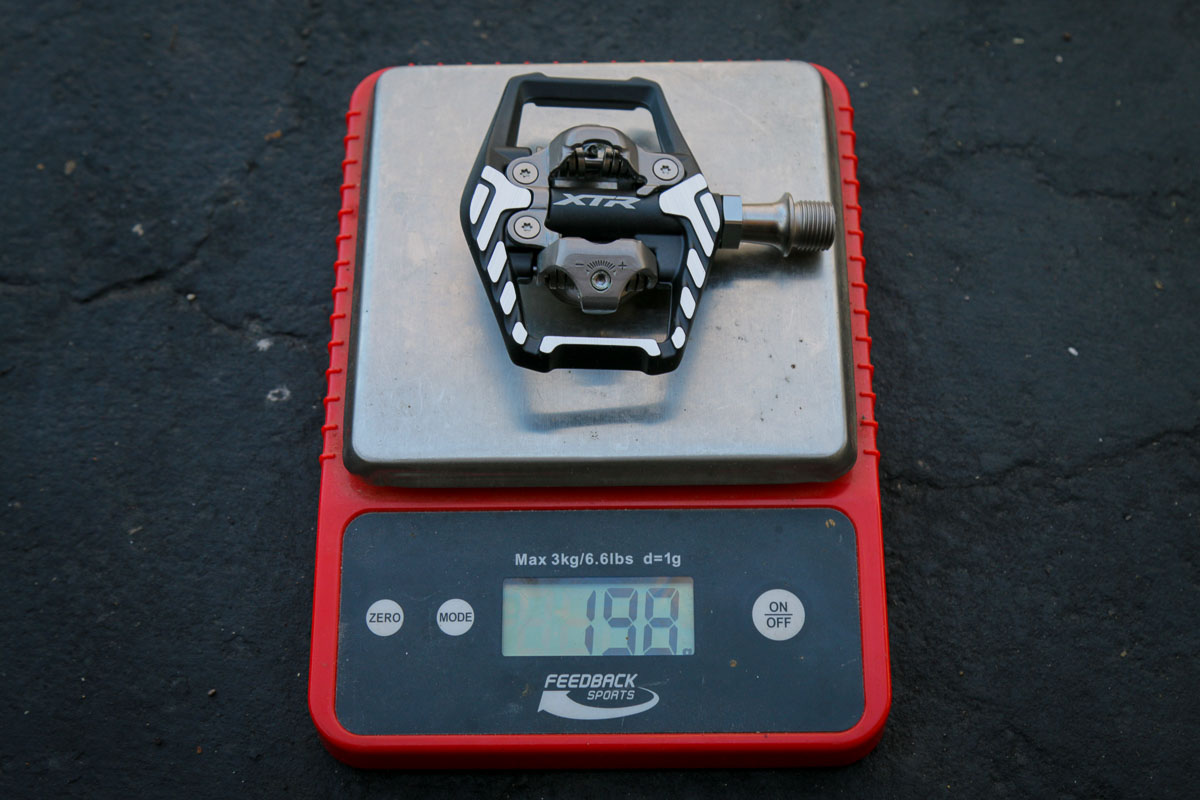 Xtr spd 2025 pedals weight