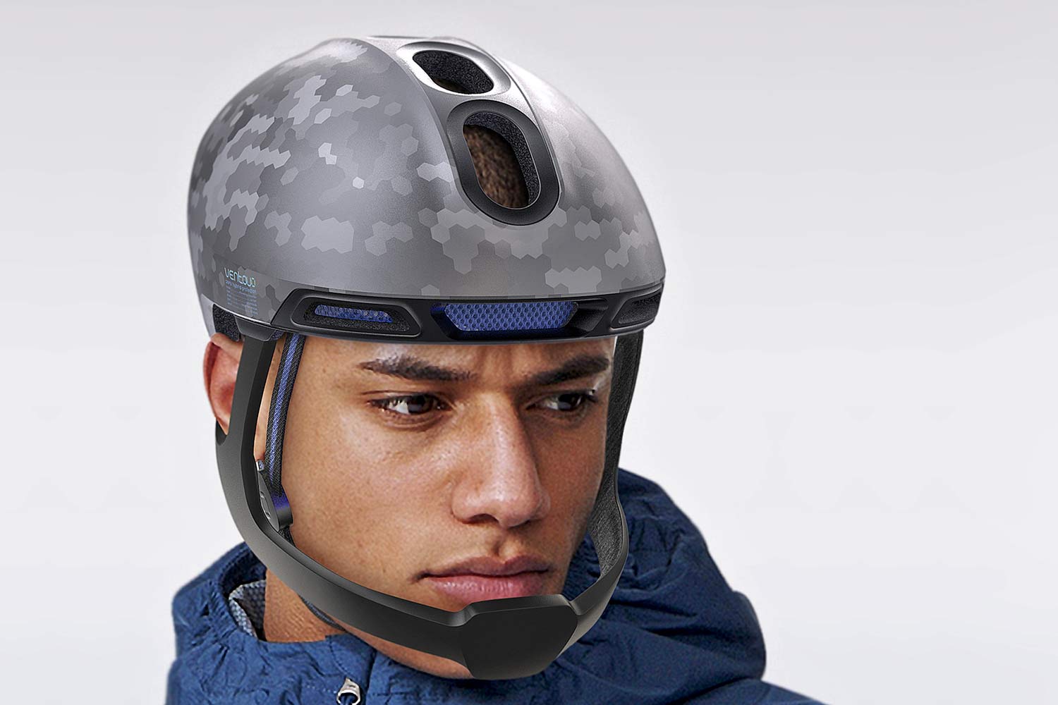 Ventoux aero full-face road bike helmet concept