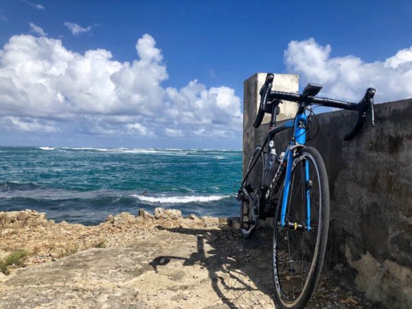 Bikerumor pic of the day bike riding in Guadeloupe.