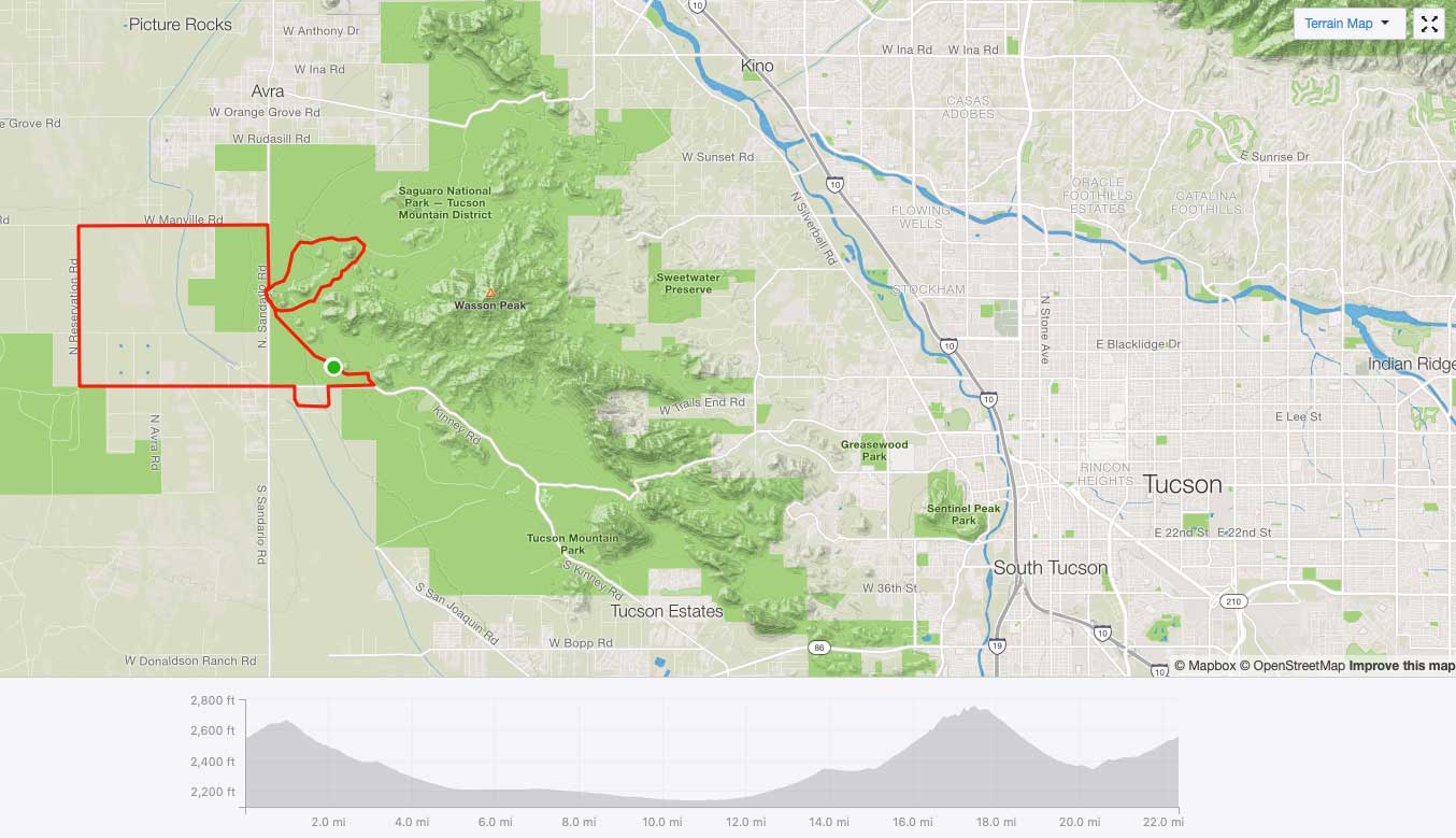 where to ride gravel bikes in saguaro national park and tucson arizona