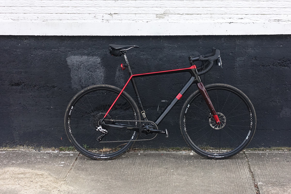 first impressions ride review and actual weights for new Lauf Anywhere all-road gravel bike