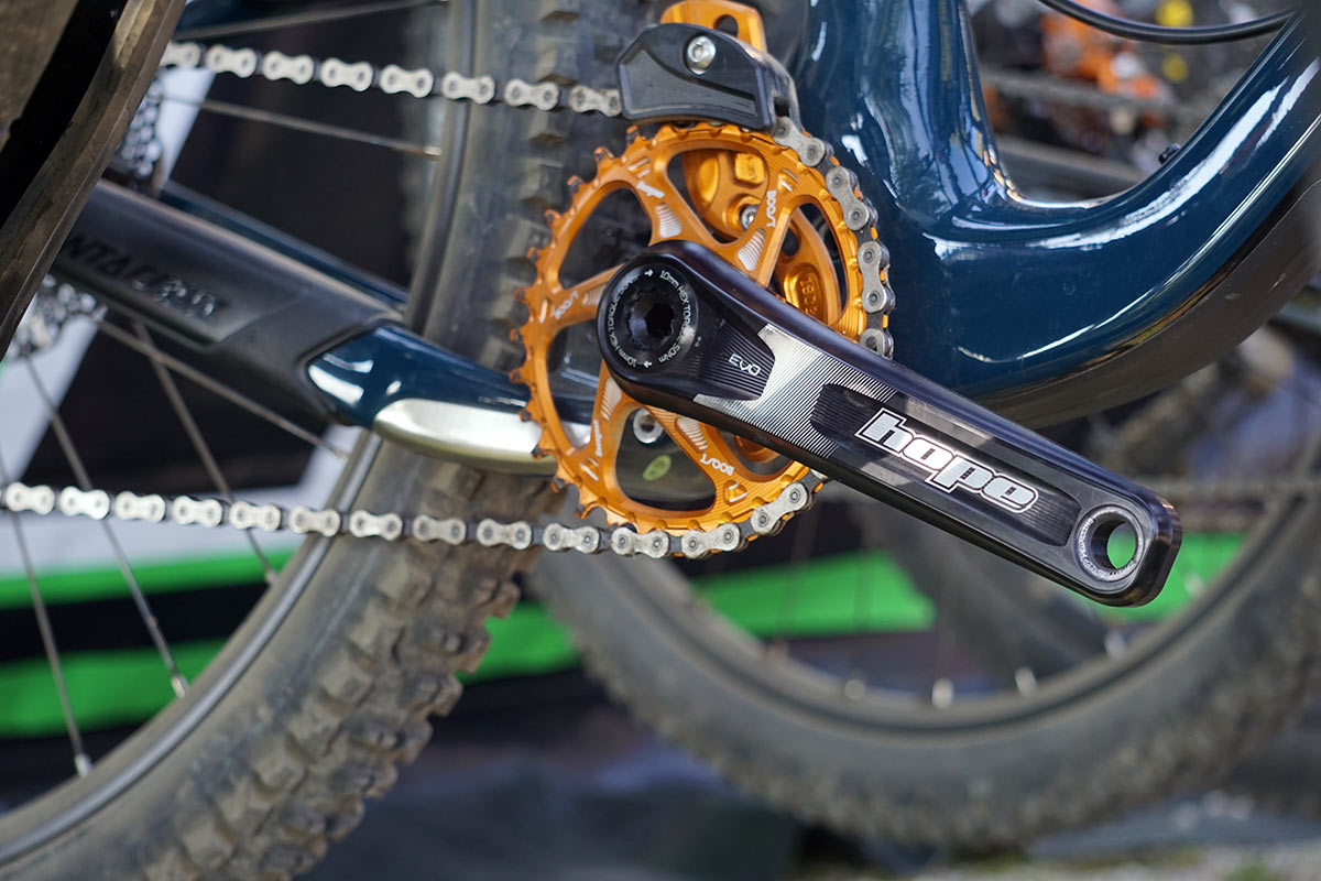 new Hope EVO cranks are lighter and easier to install with standard tools