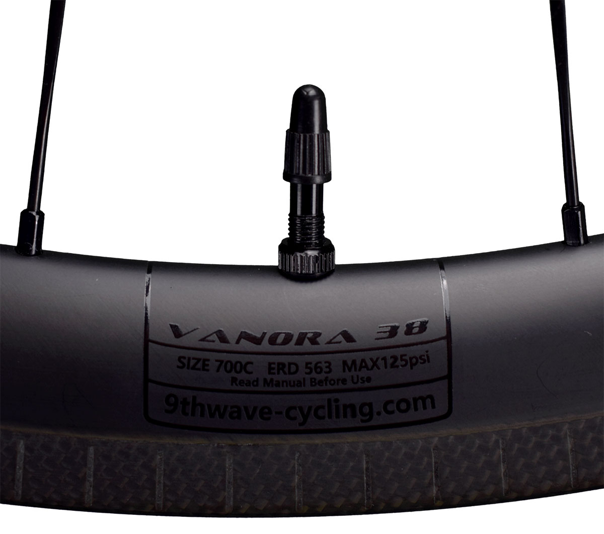 9th-Wave-Cycling-VANORA-38.42-carbon-rim-detail-valve