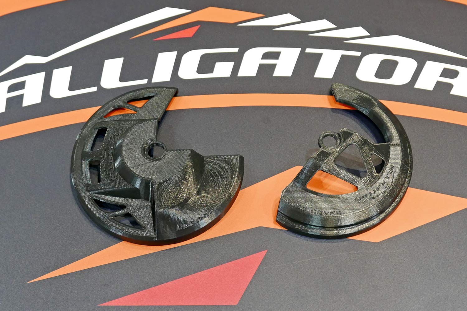Taipei: Alligator prototype rotor covers prevent disc brake pads from overheating