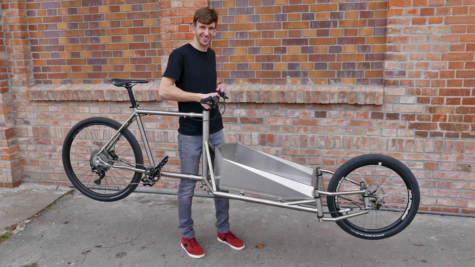 Titanium cargo bike new arrivals