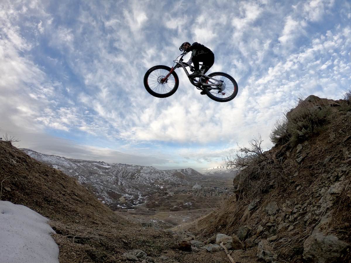 bikerumor pic of the day downhill mountain biking in Draper, Utah.