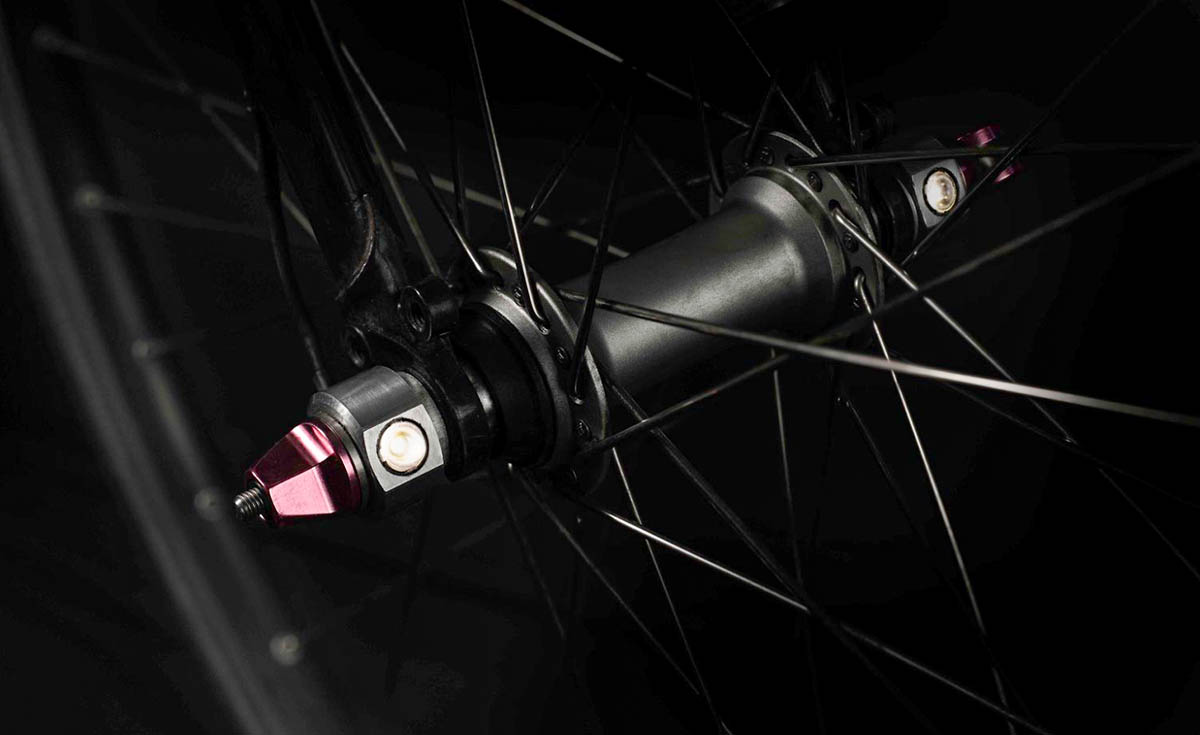 Iozzio Cycles puts the bike lights on your skewers!