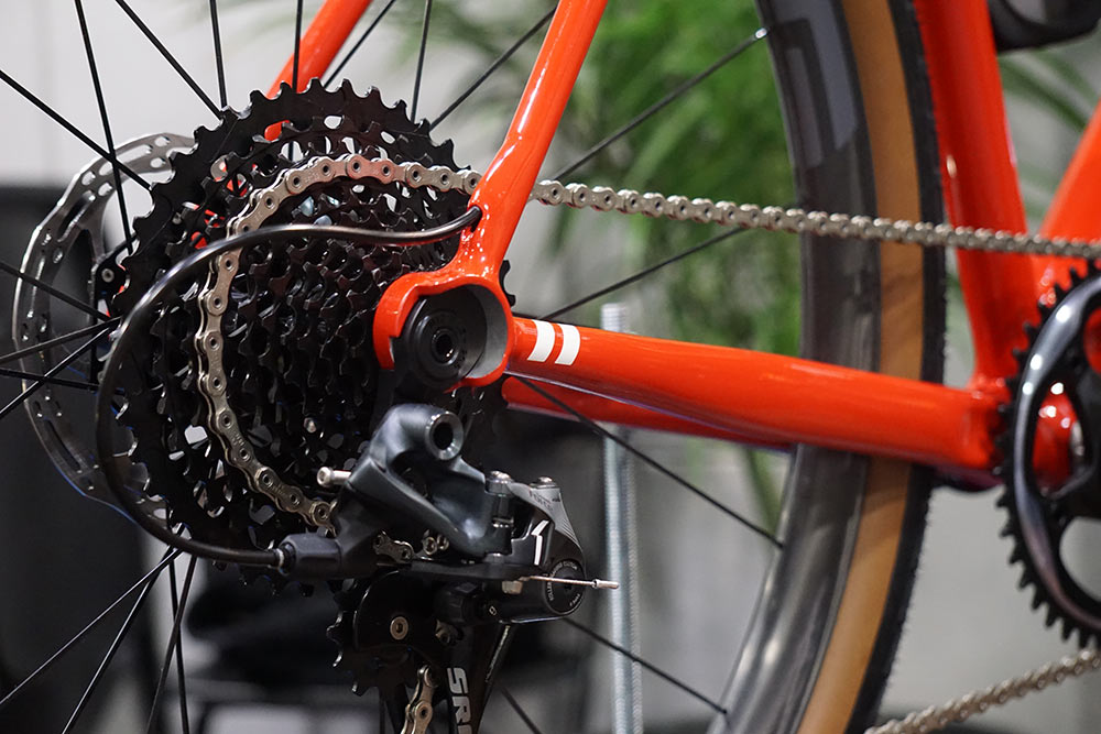 Lowe Cycles MKiii alloy gravel bike with full custom frame geometry