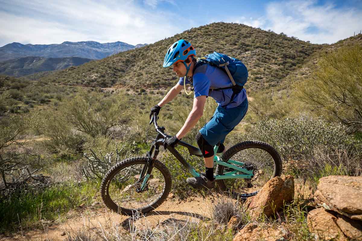 Salsa Cycles 2019, Steve Fisher riding the Rustler