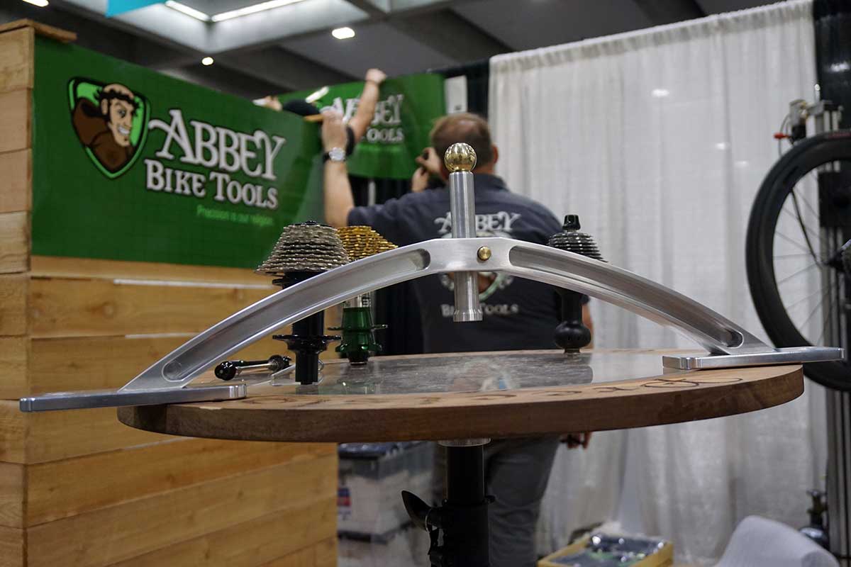 Abbey Bike Tools dishes wheels, lifts bikes, adds Squid Bikes “collectors” tool kit