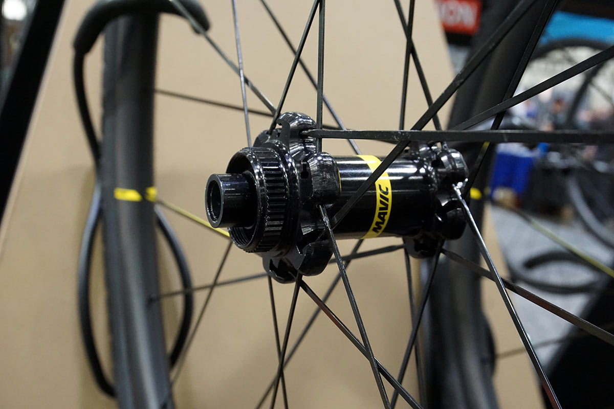 prototype mavic carbon gravel road bike wheels