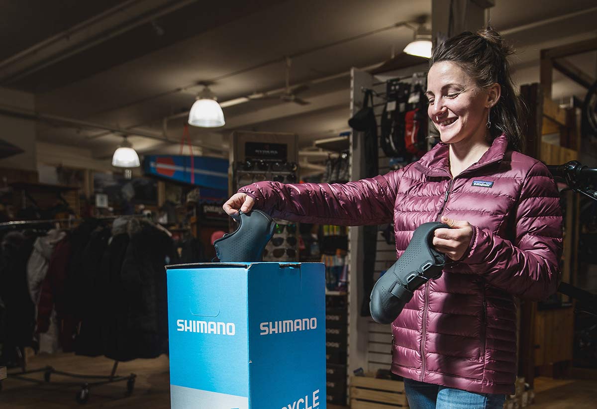 how to get a discount on shimano cycling shoes - just recycle your old pair of bike shoes to get a deal